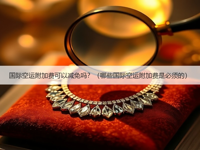 国际空运附加费可以减免吗？（哪些国际空运附加费是必须的）