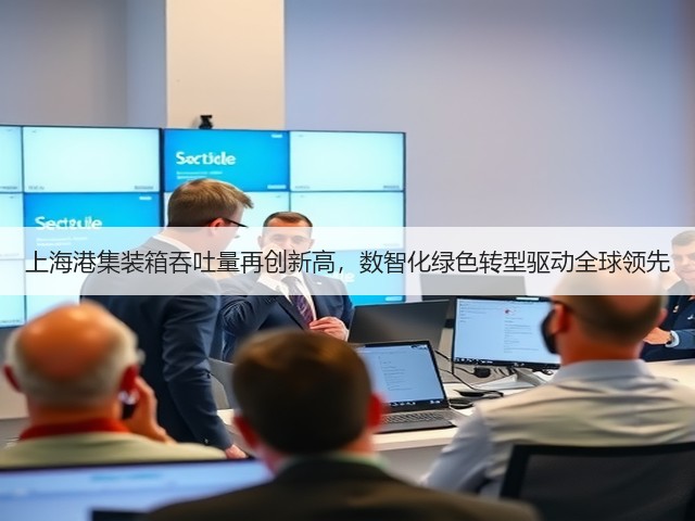 上海港集装箱吞吐量再创新高,数智化绿色转型驱动全球领先(图3) 上海港集装箱吞吐量再创新高,数智化绿色转型驱动全球领先(图3)
