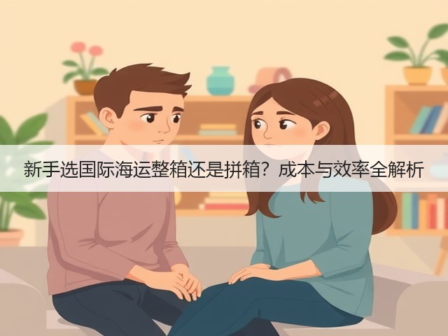 新手选国际海运整箱还是拼箱?成本与效率全解析(图1) 新手选国际海运整箱还是拼箱?成本与效率全解析(图1)