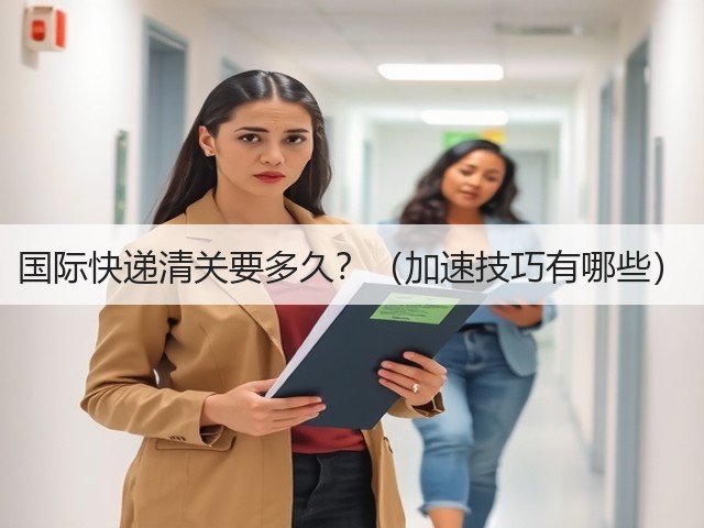 国际快递清关要多久？（加速技巧有哪些）(图1)