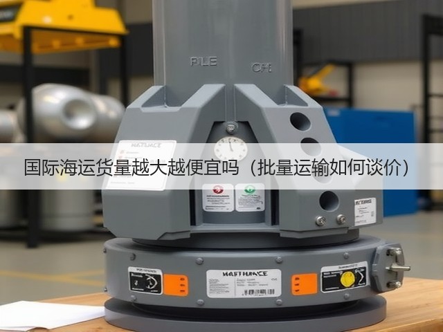 国际海运货量越大越便宜吗（批量运输如何谈价）(图3)