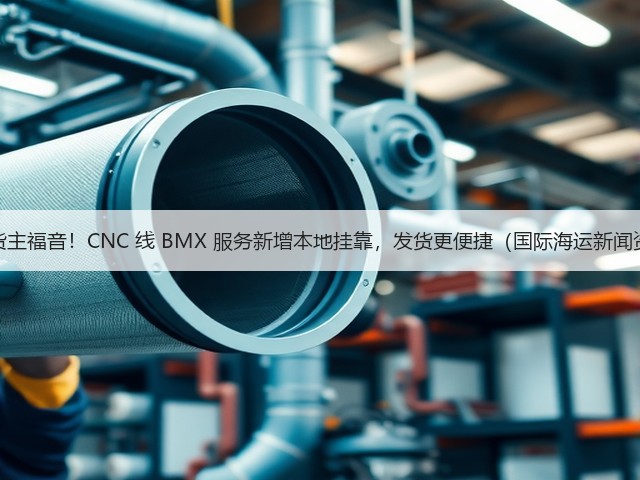 马山货主福音！CNC 线 BMX 服务新增本地挂靠，发货更便捷（国际海运新闻资讯）(图1)