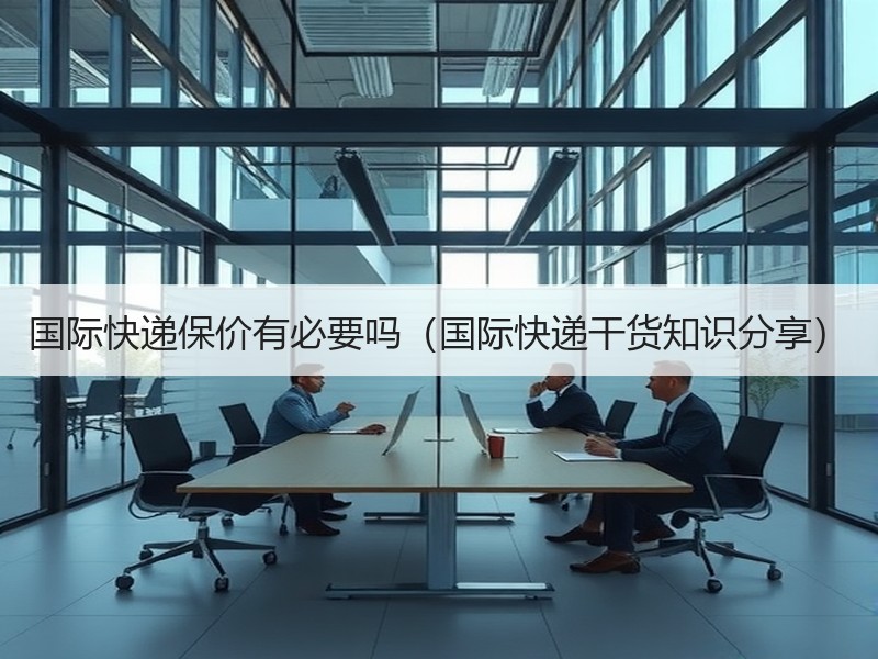 国际快递保价有必要吗（国际快递干货知识分享）