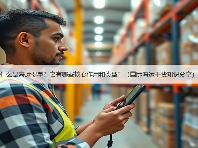 什么是海运提单?它有哪些核心作用和类型?(国际海运干货知识分享)(图1) 什么是海运提单?它有哪些核心作用和类型?(国际海运干货知识分享)(图1)
