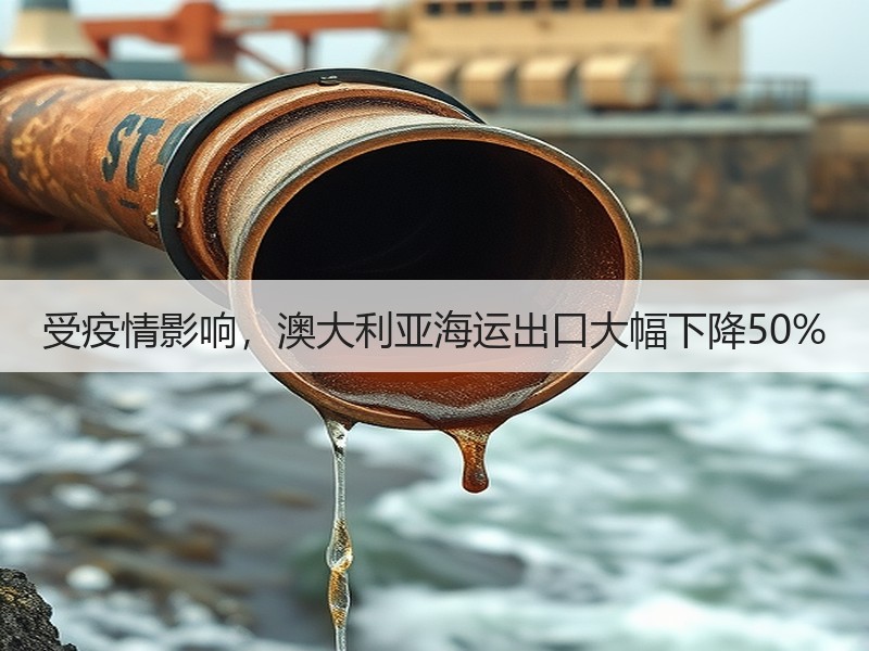 受疫情影响,澳大利亚海运出口大幅下降50% 受疫情影响,澳大利亚海运出口大幅下降50%