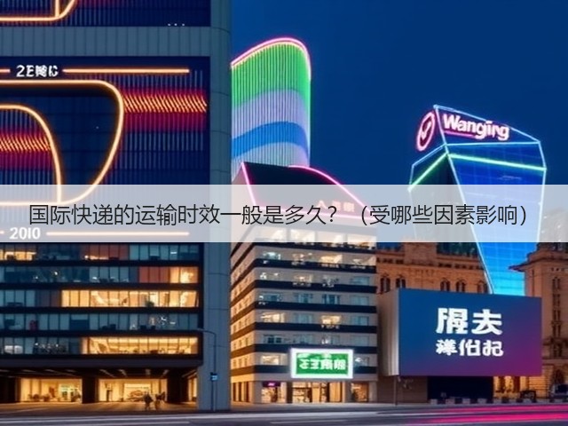 国际快递的运输时效一般是多久？（受哪些因素影响）(图2)