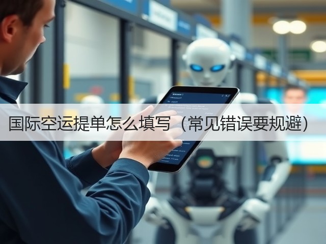 国际空运提单怎么填写(常见错误要规避)(图2) 国际空运提单怎么填写(常见错误要规避)(图2)