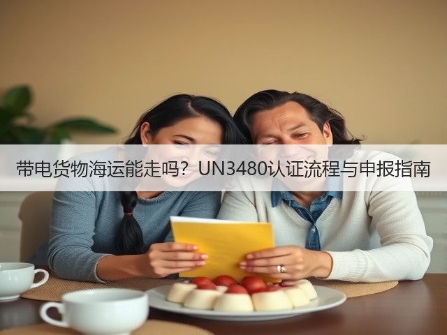 带电货物海运能走吗？UN3480认证流程与申报指南(图1)