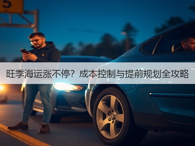 旺季海运涨不停?成本控制与提前规划全攻略(图2) 旺季海运涨不停?成本控制与提前规划全攻略(图2)