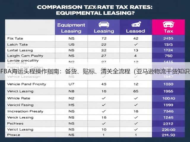 亚马逊FBA海运头程操作指南:备货、贴标、清关全流程(亚马逊物流干货知识分享)(图3) 亚马逊FBA海运头程操作指南:备货、贴标、清关全流程(亚马逊物流干货知识分享)(图3)