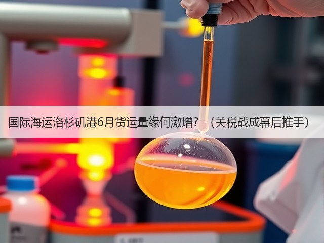 国际海运洛杉矶港6月货运量缘何激增?(关税战成幕后推手)(图1) 国际海运洛杉矶港6月货运量缘何激增?(关税战成幕后推手)(图1)