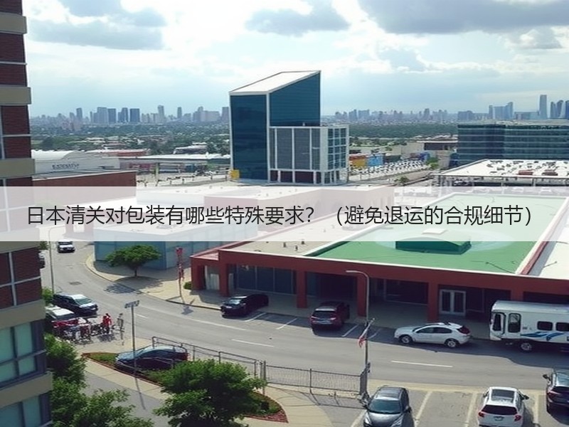 日本清关对包装有哪些特殊要求？（避免退运的合规细节）