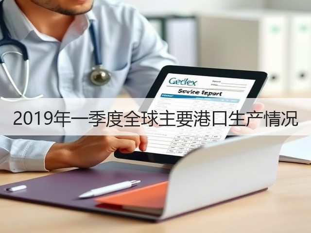 2019年一季度全球主要港口生产情况(图3)