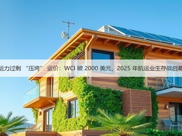 运力过剩 “压垮” 运价:WCI 破 2000 美元,2025 年航运业生存战启幕(图1) 运力过剩 “压垮” 运价:WCI 破 2000 美元,2025 年航运业生存战启幕(图1)