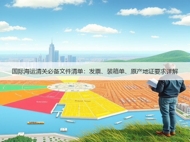 国际海运清关必备文件清单:发票、装箱单、原产地证要求详解(图3) 国际海运清关必备文件清单:发票、装箱单、原产地证要求详解(图3)