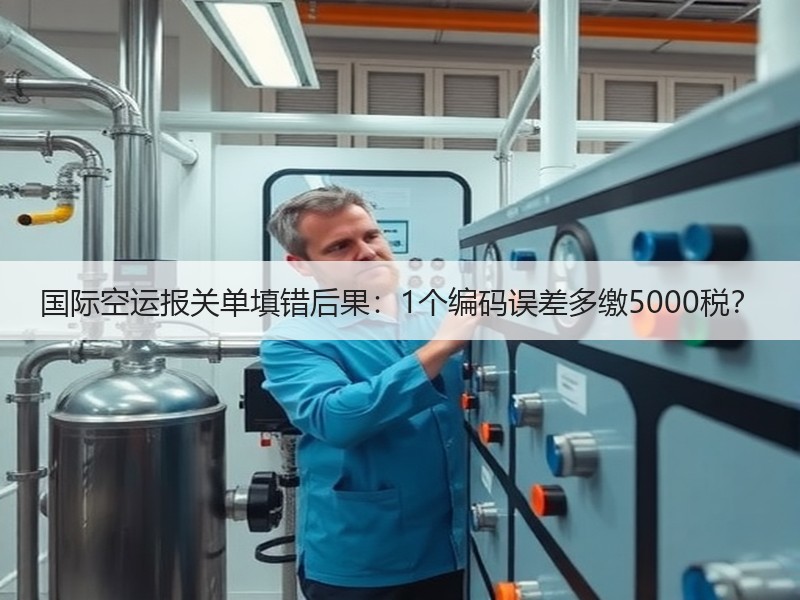 国际空运报关单填错后果:1个编码误差多缴5000税? 国际空运报关单填错后果:1个编码误差多缴5000税?