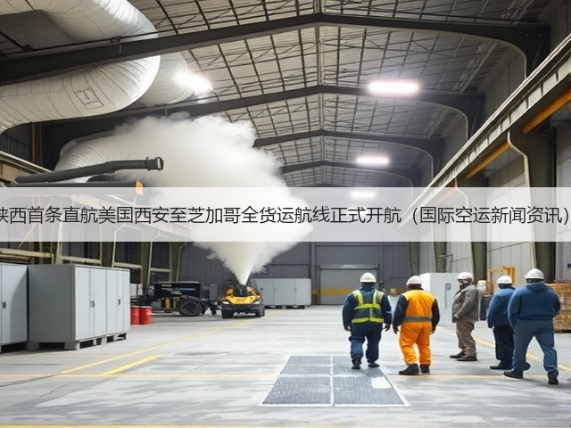 陕西首条直航美国西安至芝加哥全货运航线正式开航(国际空运新闻资讯)(图1) 陕西首条直航美国西安至芝加哥全货运航线正式开航(国际空运新闻资讯)(图1)