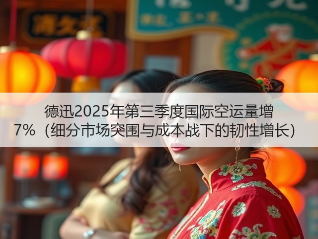 德迅2025年第三季度国际空运量增 7%(细分市场突围与成本战下的韧性增长)(图1) 德迅2025年第三季度国际空运量增 7%(细分市场突围与成本战下的韧性增长)(图1)