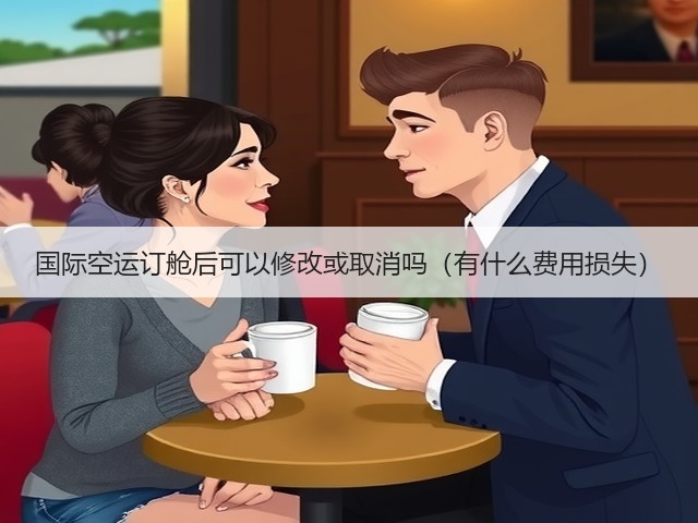 国际空运订舱后可以修改或取消吗(有什么费用损失)(图1) 国际空运订舱后可以修改或取消吗(有什么费用损失)(图1)
