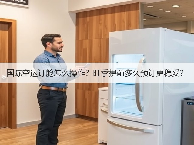 国际空运订舱怎么操作?旺季提前多久预订更稳妥?(图1) 国际空运订舱怎么操作?旺季提前多久预订更稳妥?(图1)