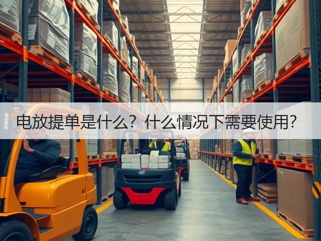电放提单是什么?什么情况下需要使用?(图2) 电放提单是什么?什么情况下需要使用?(图2)