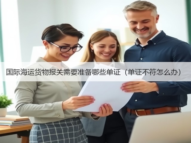 国际海运货物报关需要准备哪些单证(单证不符怎么办)(图3) 国际海运货物报关需要准备哪些单证(单证不符怎么办)(图3)