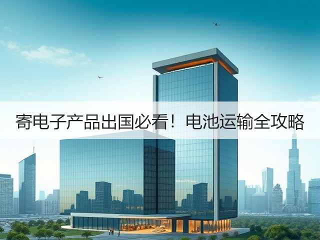 寄电子产品出国必看！电池运输全攻略(图3)