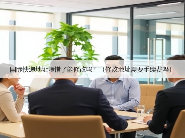 国际快递地址填错了能修改吗？（修改地址需要手续费吗）(图2)