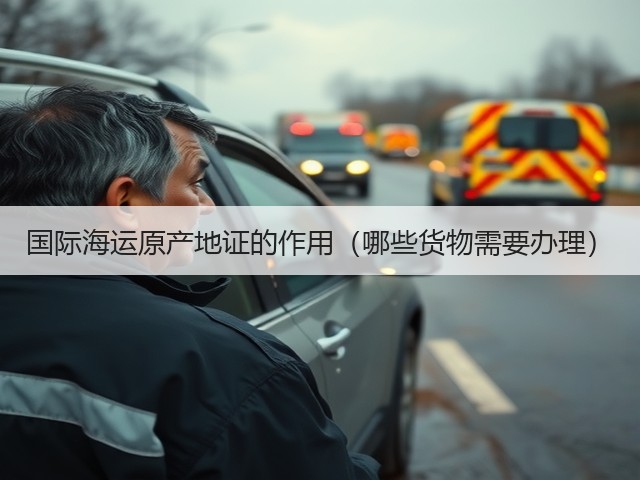 国际海运原产地证的作用(哪些货物需要办理)(图3) 国际海运原产地证的作用(哪些货物需要办理)(图3)