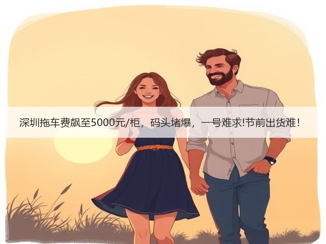 深圳拖车费飙至5000元/柜,码头堵爆,一号难求!节前出货难!(图2) 深圳拖车费飙至5000元/柜,码头堵爆,一号难求!节前出货难!(图2)