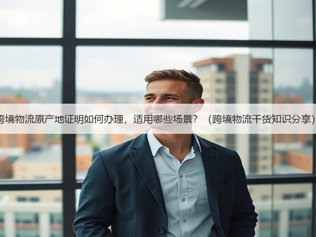 跨境物流原产地证明如何办理,适用哪些场景?(跨境物流干货知识分享)(图3) 跨境物流原产地证明如何办理,适用哪些场景?(跨境物流干货知识分享)(图3)