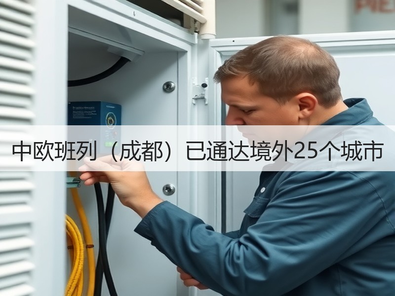 中欧班列(成都)已通达境外25个城市 中欧班列(成都)已通达境外25个城市