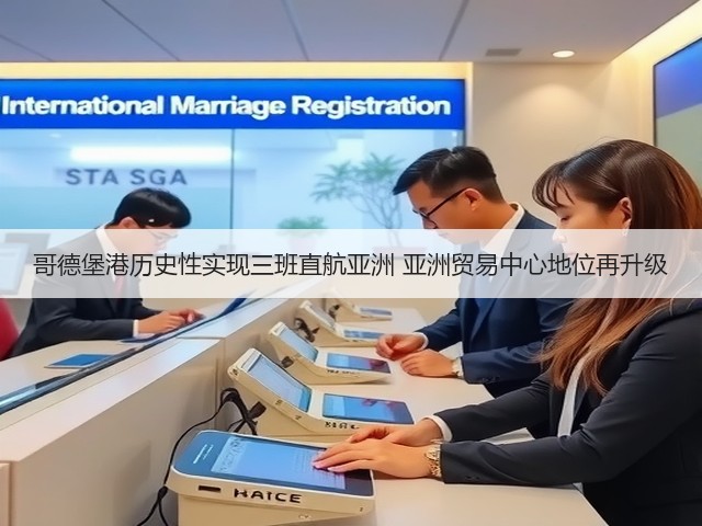 哥德堡港历史性实现三班直航亚洲 亚洲贸易中心地位再升级(图3) 哥德堡港历史性实现三班直航亚洲 亚洲贸易中心地位再升级(图3)