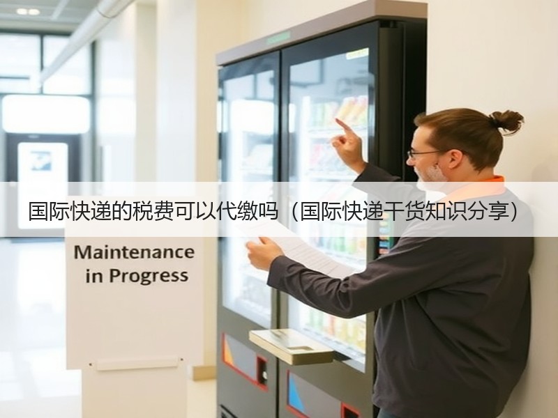 国际快递的税费可以代缴吗（国际快递干货知识分享）
