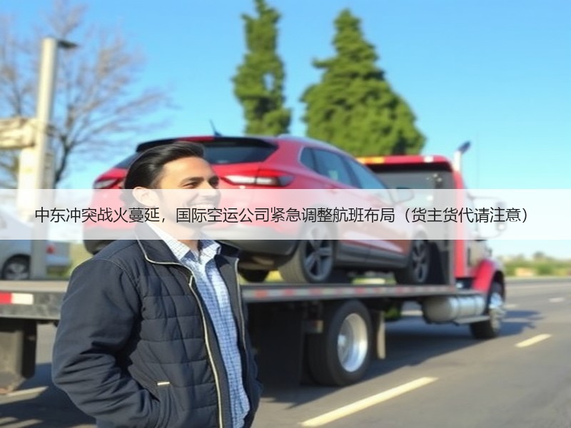 中东冲突战火蔓延，国际空运公司紧急调整航班布局（货主货代请注意）