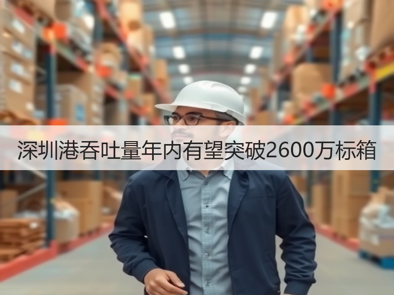 深圳港吞吐量年内有望突破2600万标箱 深圳港吞吐量年内有望突破2600万标箱