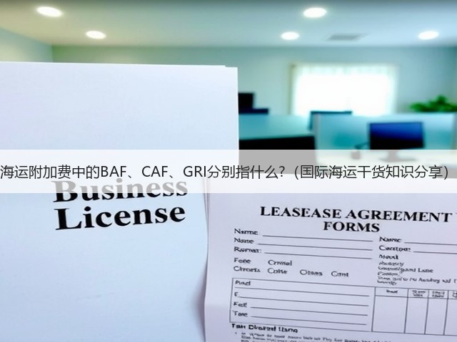 海运附加费中的BAF、CAF、GRI分别指什么?(国际海运干货知识分享)(图3) 海运附加费中的BAF、CAF、GRI分别指什么?(国际海运干货知识分享)(图3)