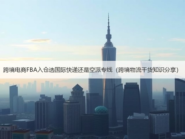 跨境电商FBA入仓选国际快递还是空派专线(跨境物流干货知识分享)(图2) 跨境电商FBA入仓选国际快递还是空派专线(跨境物流干货知识分享)(图2)