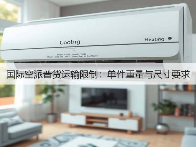 国际空派普货运输限制:单件重量与尺寸要求(图2) 国际空派普货运输限制:单件重量与尺寸要求(图2)