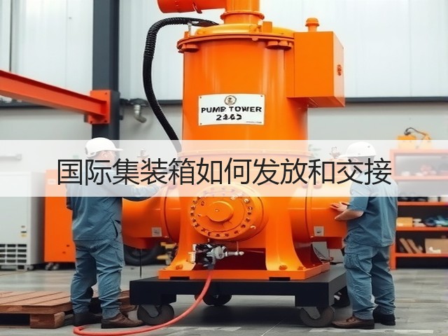 国际集装箱如何发放和交接(图1)