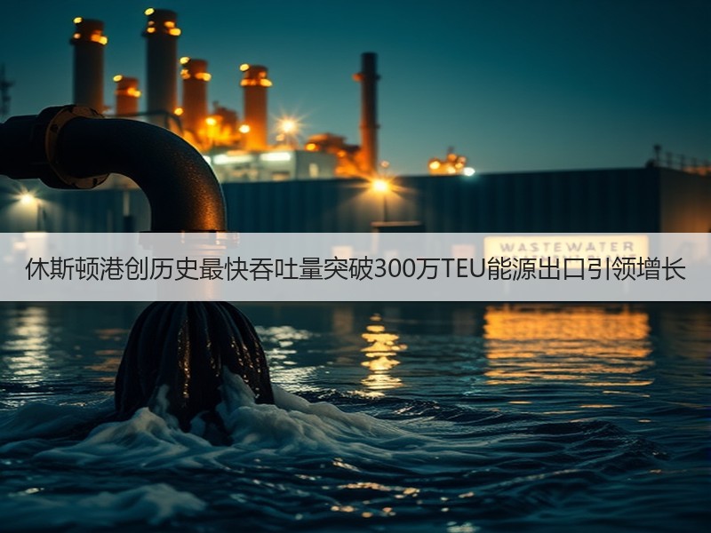 休斯顿港创历史最快吞吐量突破300万TEU能源出口引领增长