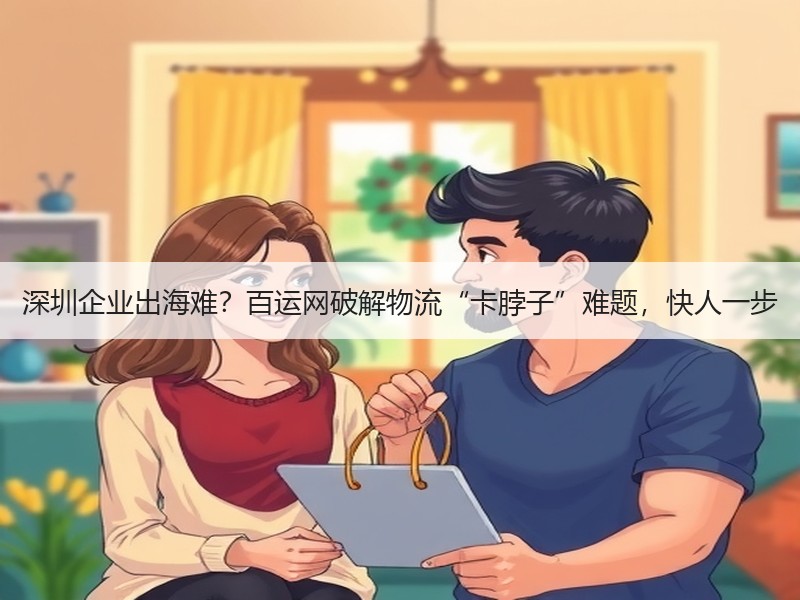 深圳企业出海难？百运网破解物流“卡脖子”难题，快人一步