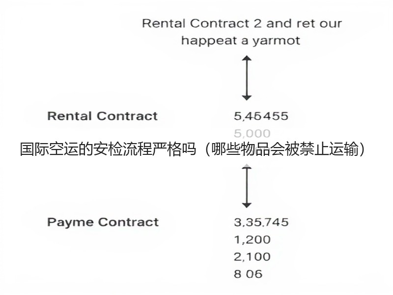 国际空运的安检流程严格吗（哪些物品会被禁止运输）