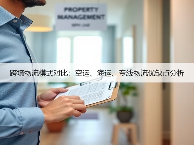 跨境物流模式对比:空运、海运、专线物流优缺点分析(图2) 跨境物流模式对比:空运、海运、专线物流优缺点分析(图2)