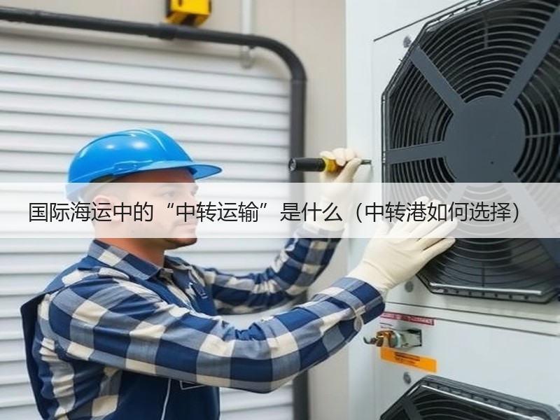 国际海运中的“中转运输”是什么（中转港如何选择）
