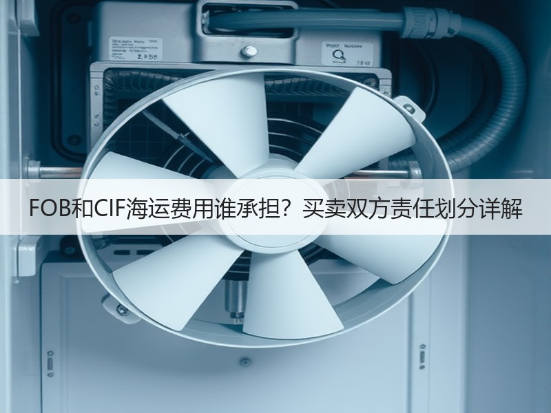FOB和CIF海运费用谁承担？买卖双方责任划分详解