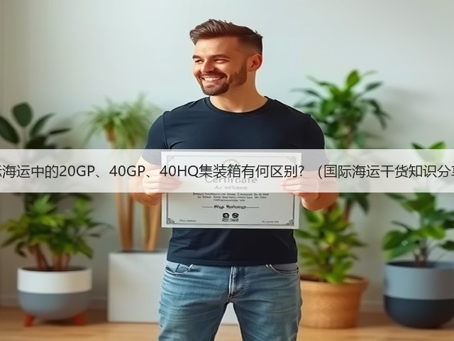 国际海运中的20GP、40GP、40HQ集装箱有何区别? (国际海运干货知识分享)(图2) 国际海运中的20GP、40GP、40HQ集装箱有何区别? (国际海运干货知识分享)(图2)