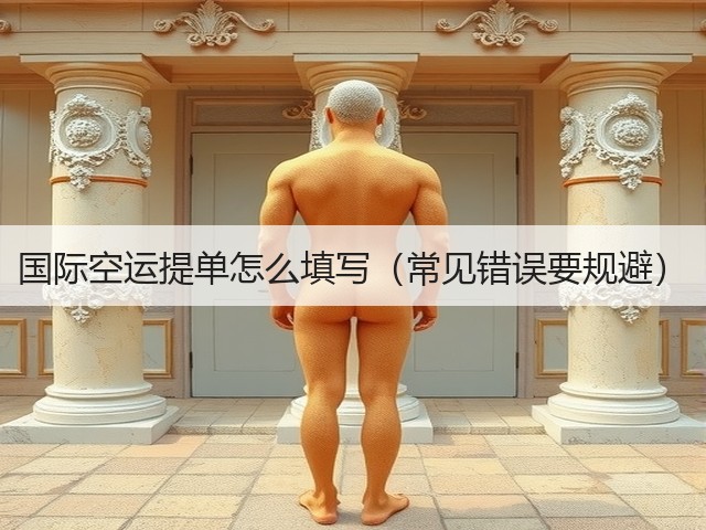 国际空运提单怎么填写(常见错误要规避)(图2) 国际空运提单怎么填写(常见错误要规避)(图2)