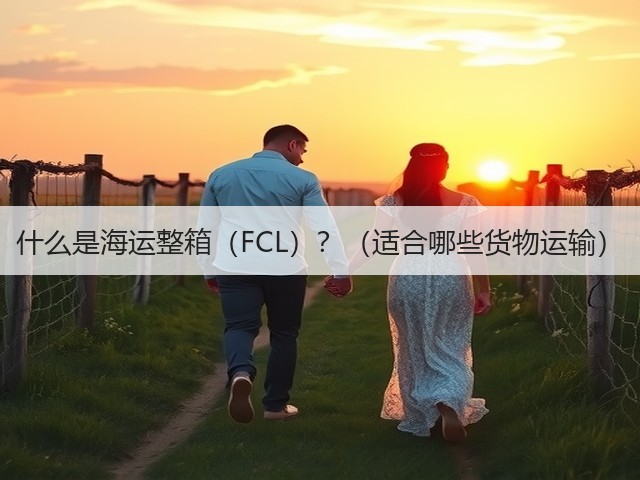 什么是海运整箱(FCL)?(适合哪些货物运输)(图3) 什么是海运整箱(FCL)?(适合哪些货物运输)(图3)