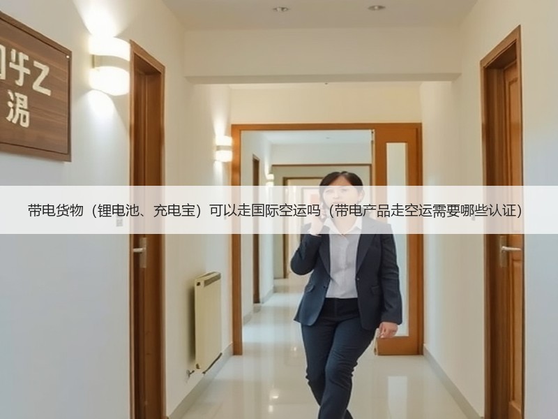 带电货物（锂电池、充电宝）可以走国际空运吗（带电产品走空运需要哪些认证）